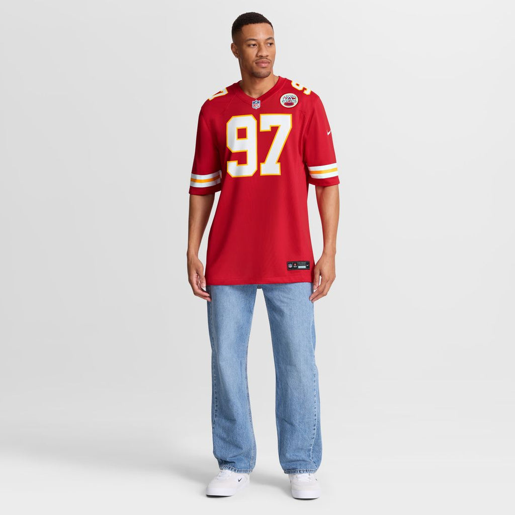 Felix Anudike-Uzomah Kansas City Chiefs Nike  Game Official Jersey - Red