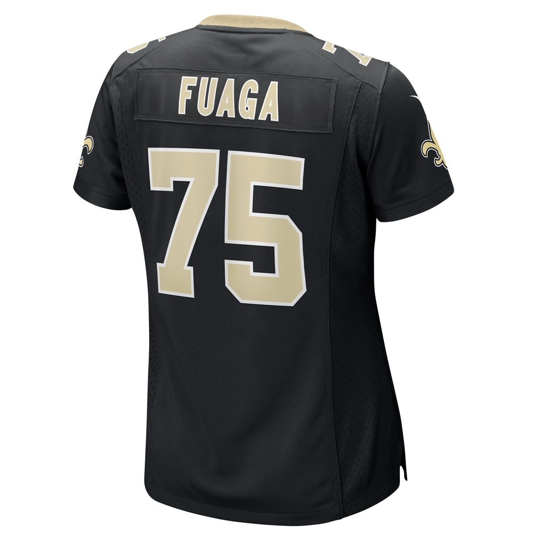 Taliese Fuaga New Orleans Saints Nike Women's  Game Official Jersey -  Black