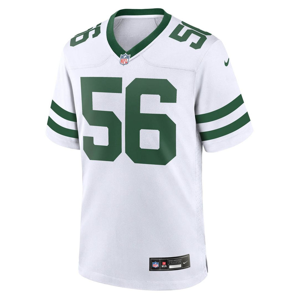 Quincy Williams New York Jets Nike Game Official Jersey - Legacy White