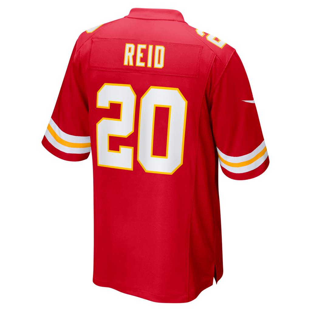 Justin Reid Kansas City Chiefs Nike Game Official Jersey - Red