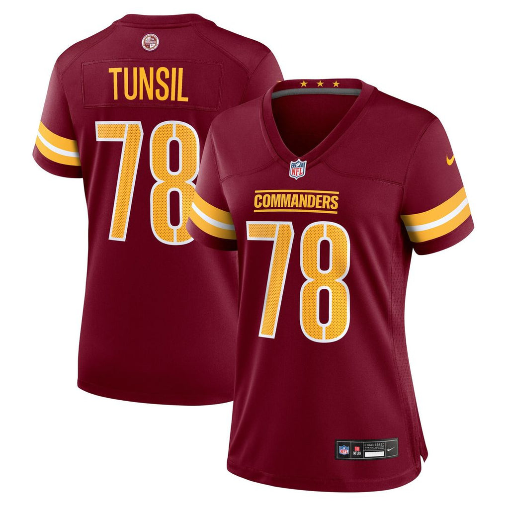 Laremy Tunsil Washington Commanders Nike Women's Team Game Jersey - Burgundy