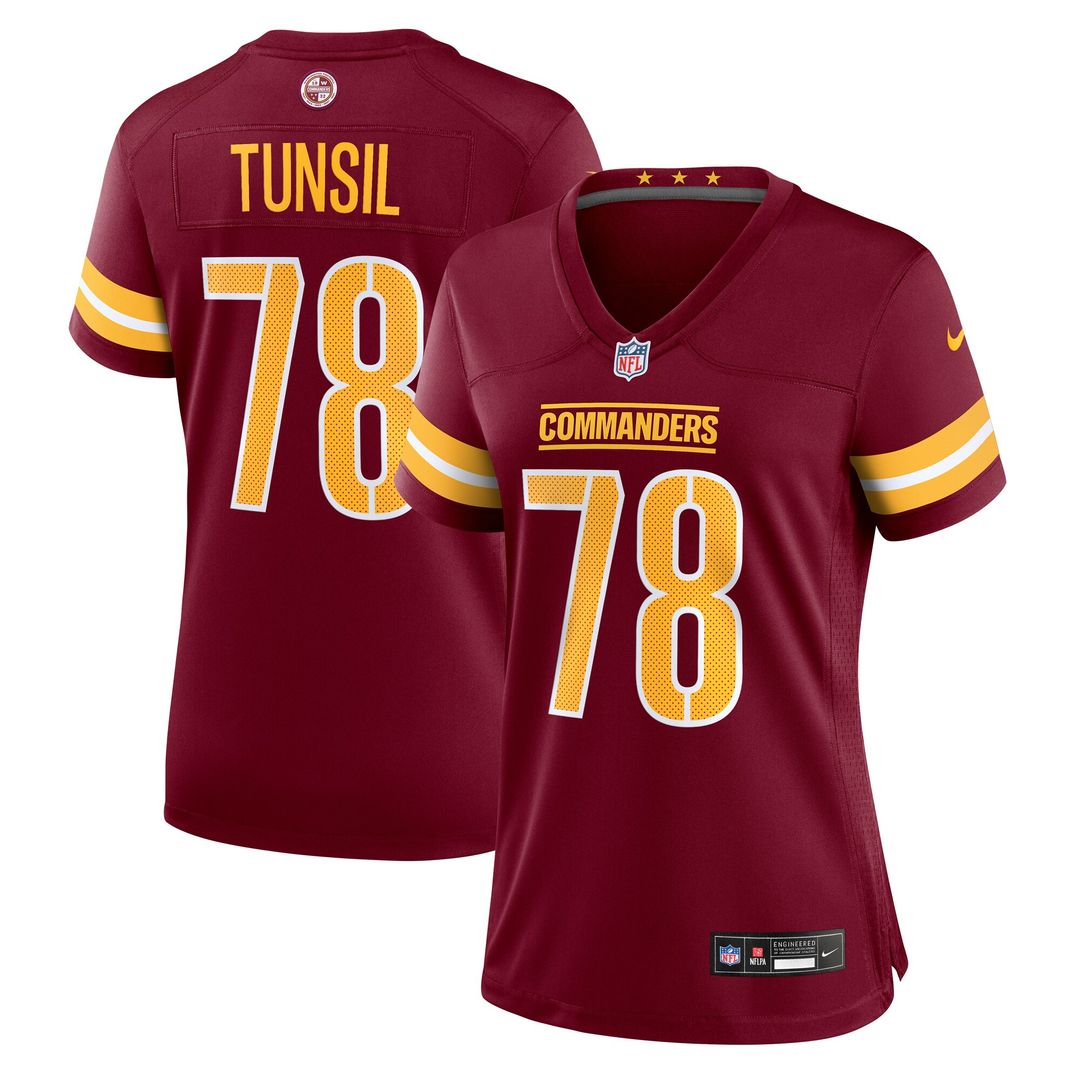 Laremy Tunsil Washington Commanders Nike Women's Team Game Jersey - Burgundy