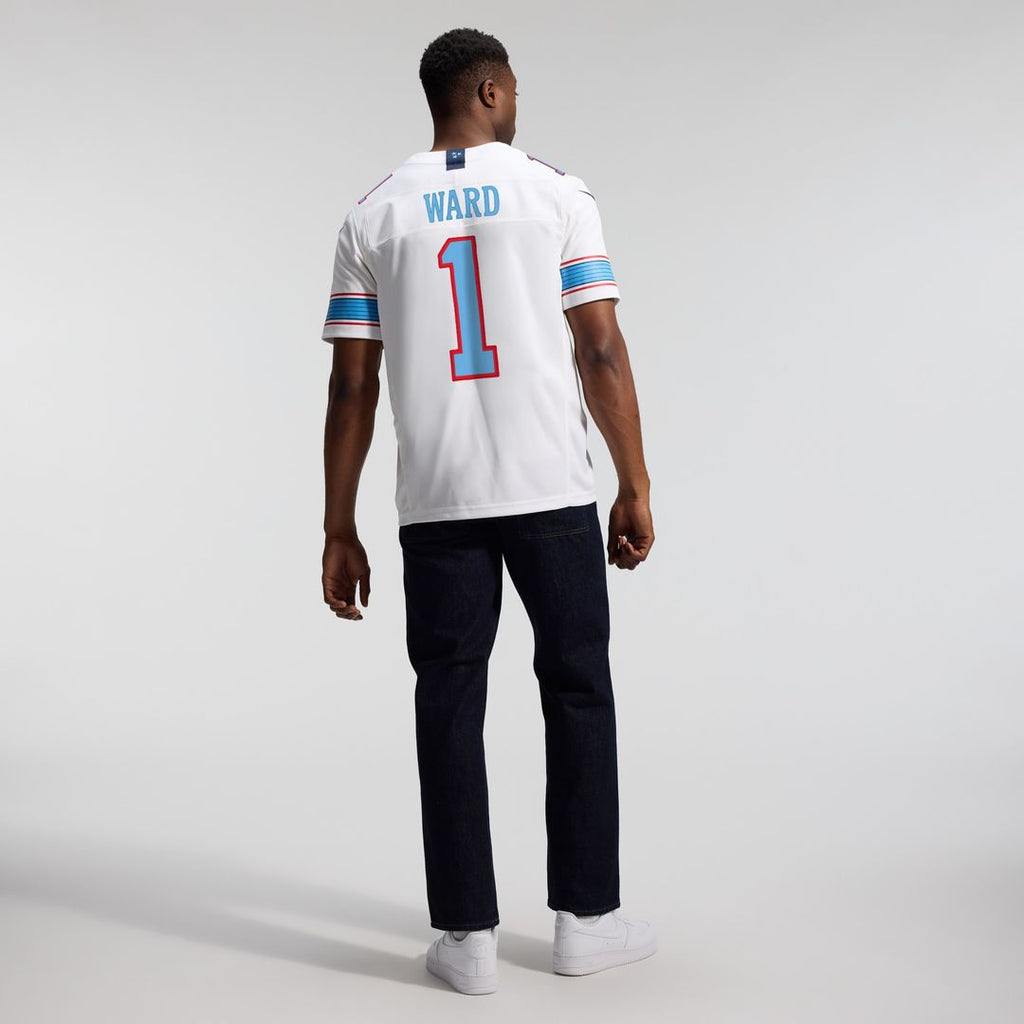 Cameron Ward Tennessee Titans Nike Vapor F.U.S.E. Stitched Limited Official Jersey - White