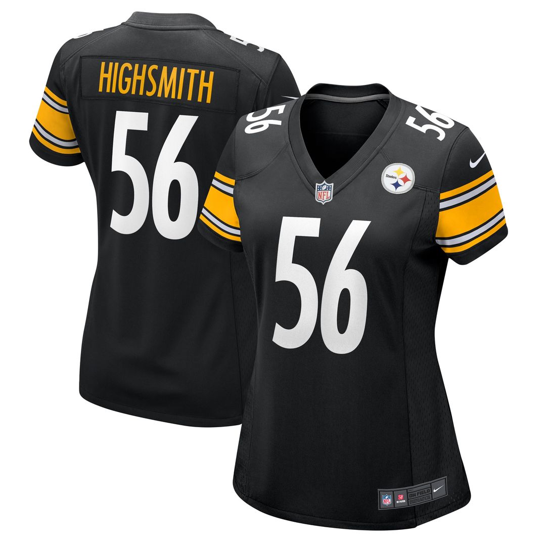 Alex Highsmith Pittsburgh Steelers Nike Women's Team Game Jersey - Black