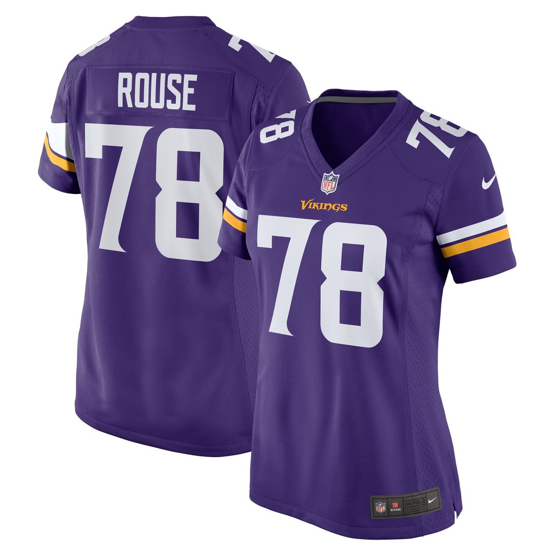 Walter Rouse Minnesota Vikings Nike Women's Game Jersey - Purple