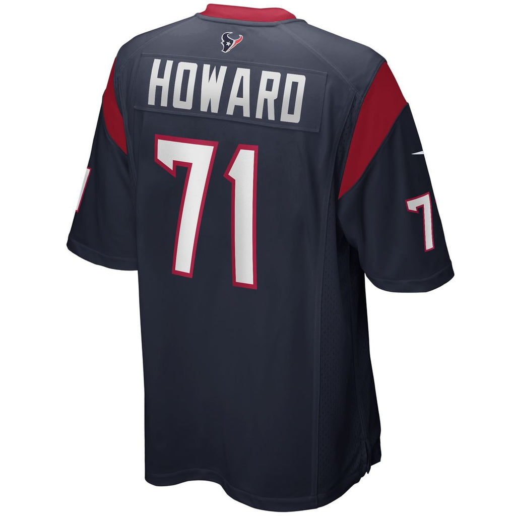 Tytus Howard Houston Texans Nike Game Official Jersey - Navy