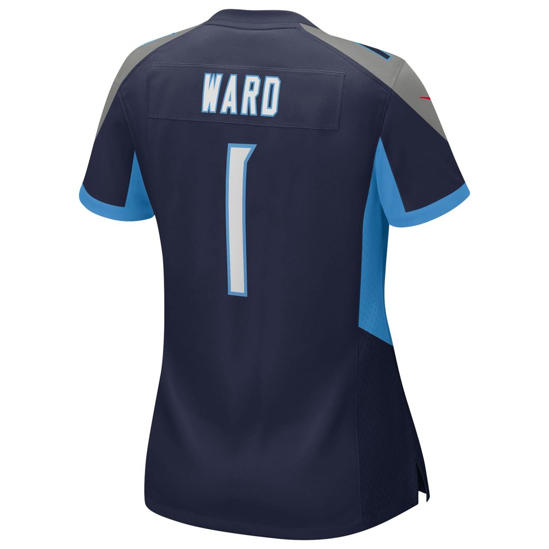 Cameron Ward Tennessee Titans Nike Women's Alternate Game Official Jersey - Navy