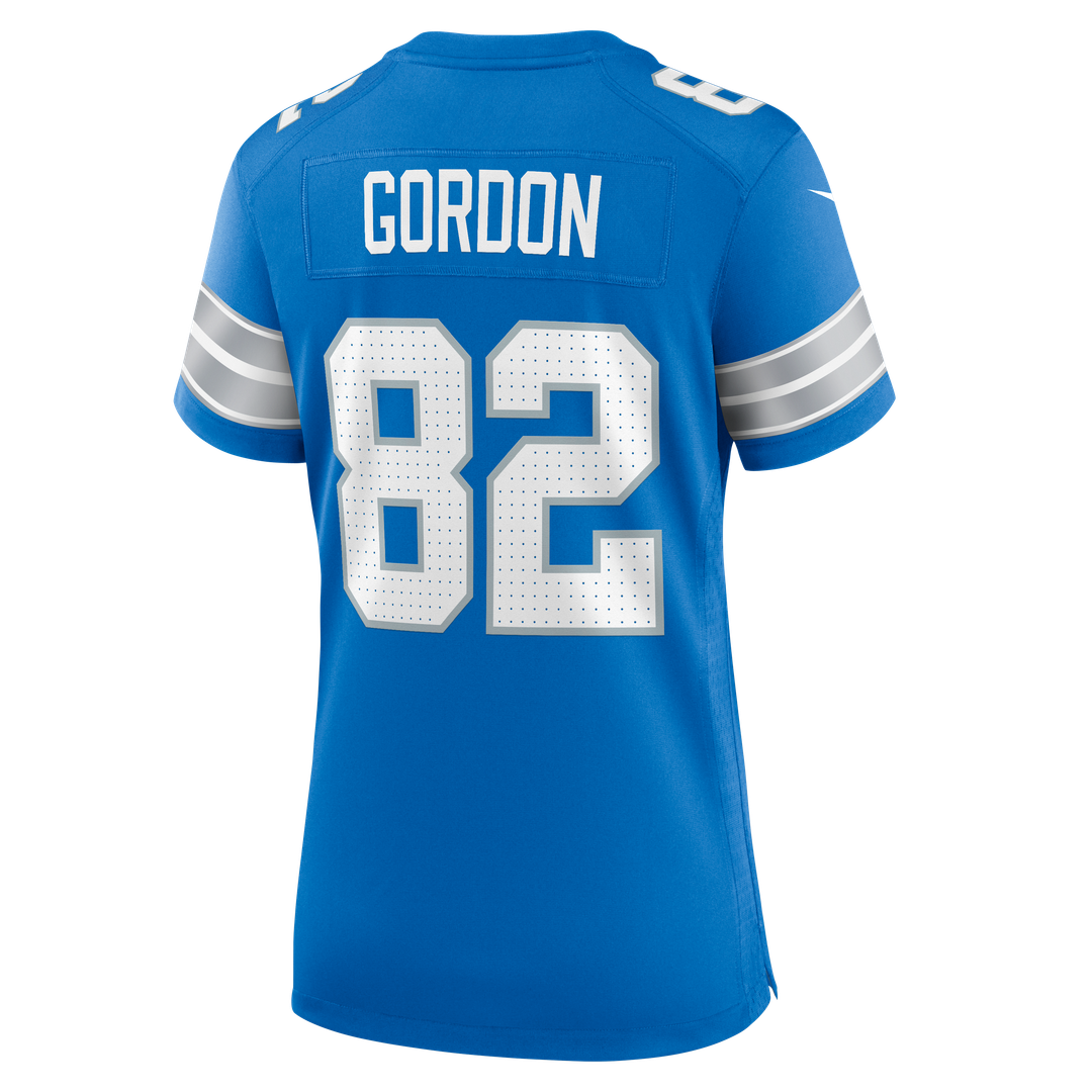 Thomas Gordon Detroit Lions Nike Women's Team Game Jersey - Blue