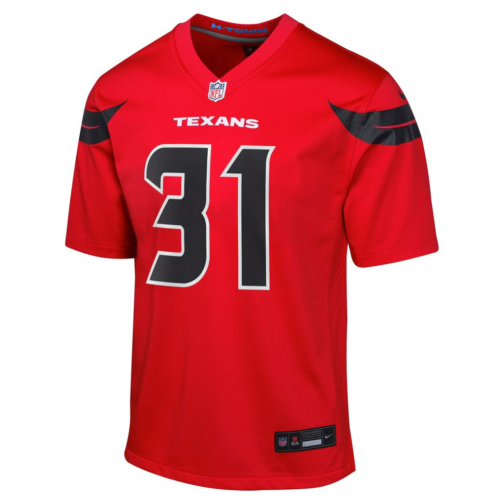 Dameon Pierce Houston Texans Nike Youth Game Official Jersey - Red