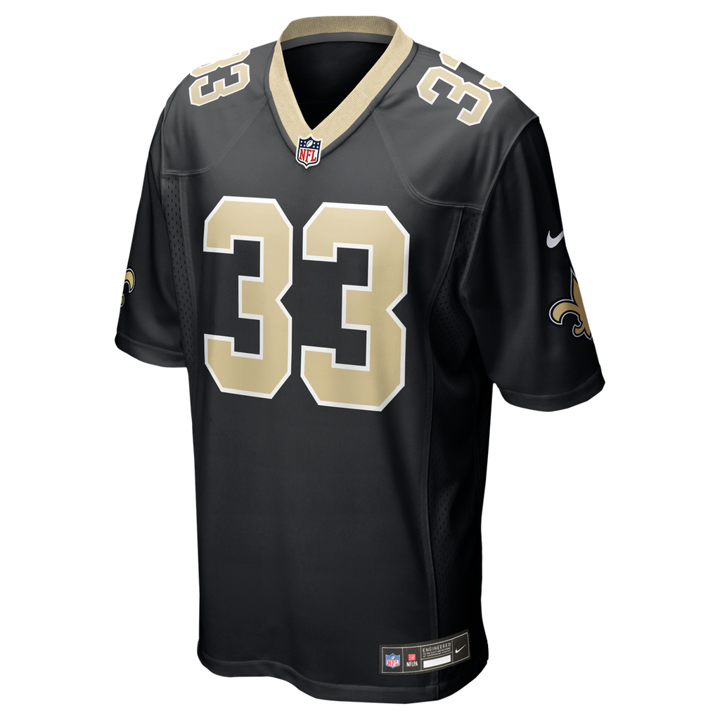 Jonas Sanker New Orleans Saints Nike Team Game Jersey - Black
