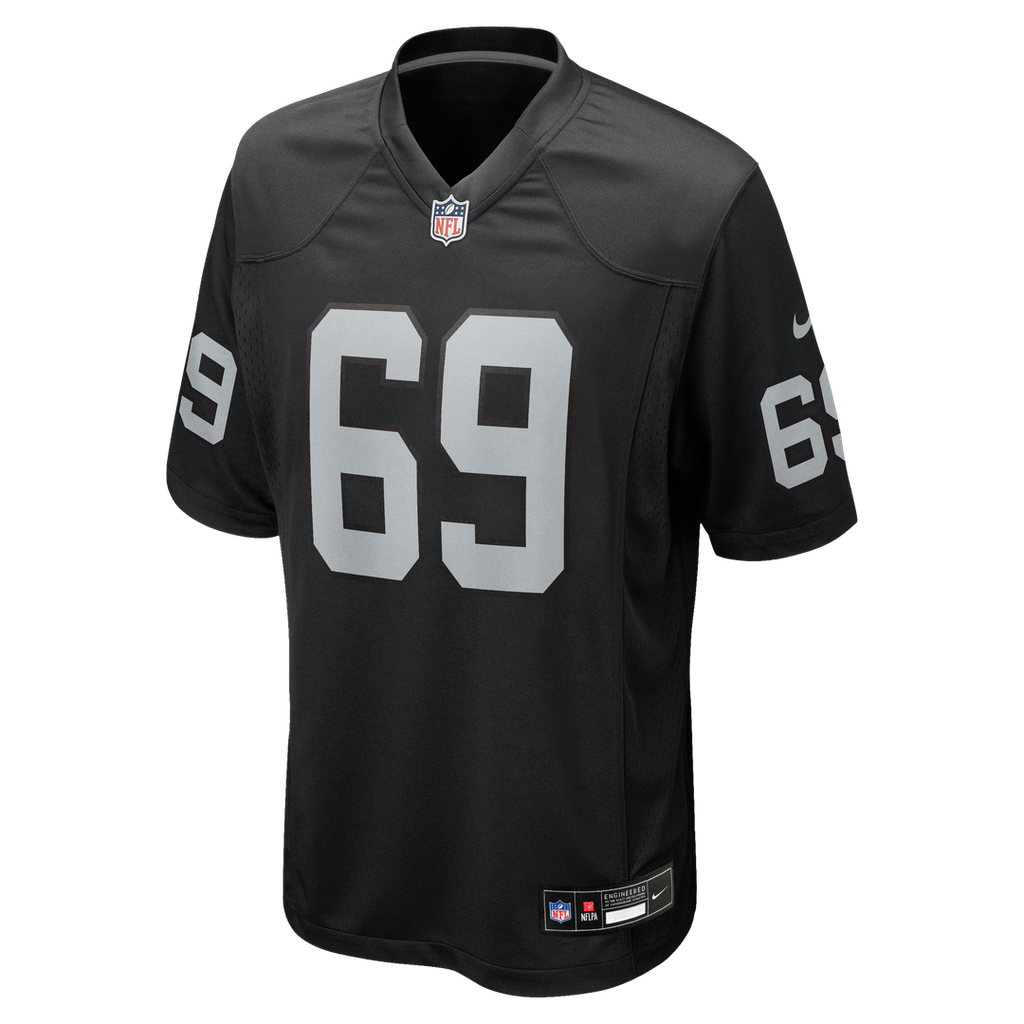 Adam Butler Las Vegas Raiders Nike Team Game Official Jersey -  Black