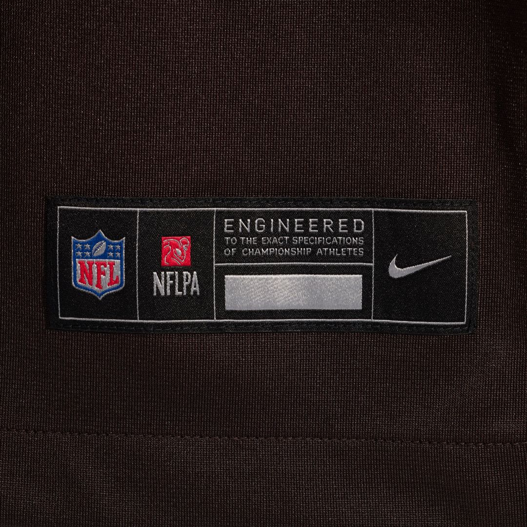 KC Concepcion Cleveland Browns Nike 2026 NFL Draft First Round Pick No. 24 Team Game Official Jersey - Brown