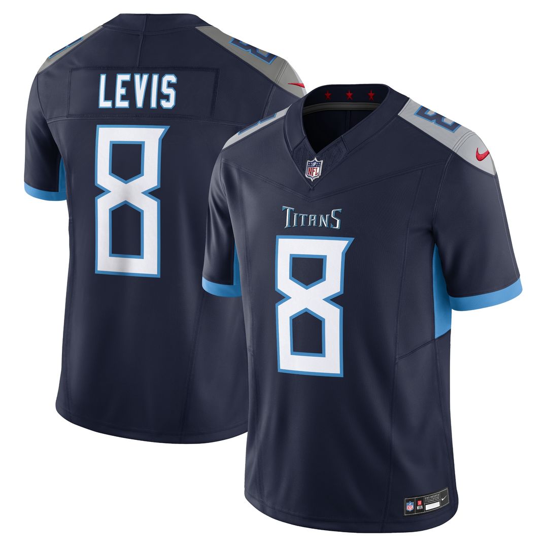 Will Levis Tennessee Titans Nike Vapor F.U.S.E. Limited Official Jersey - Navy