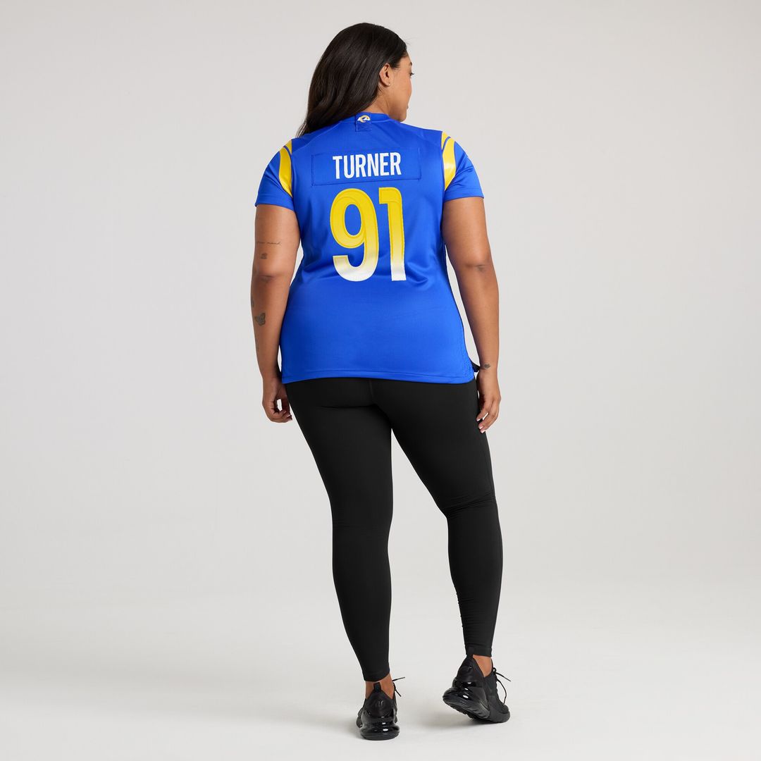 Kobie Turner Los Angeles Rams Nike Women's Home Game Official Jersey - Royal