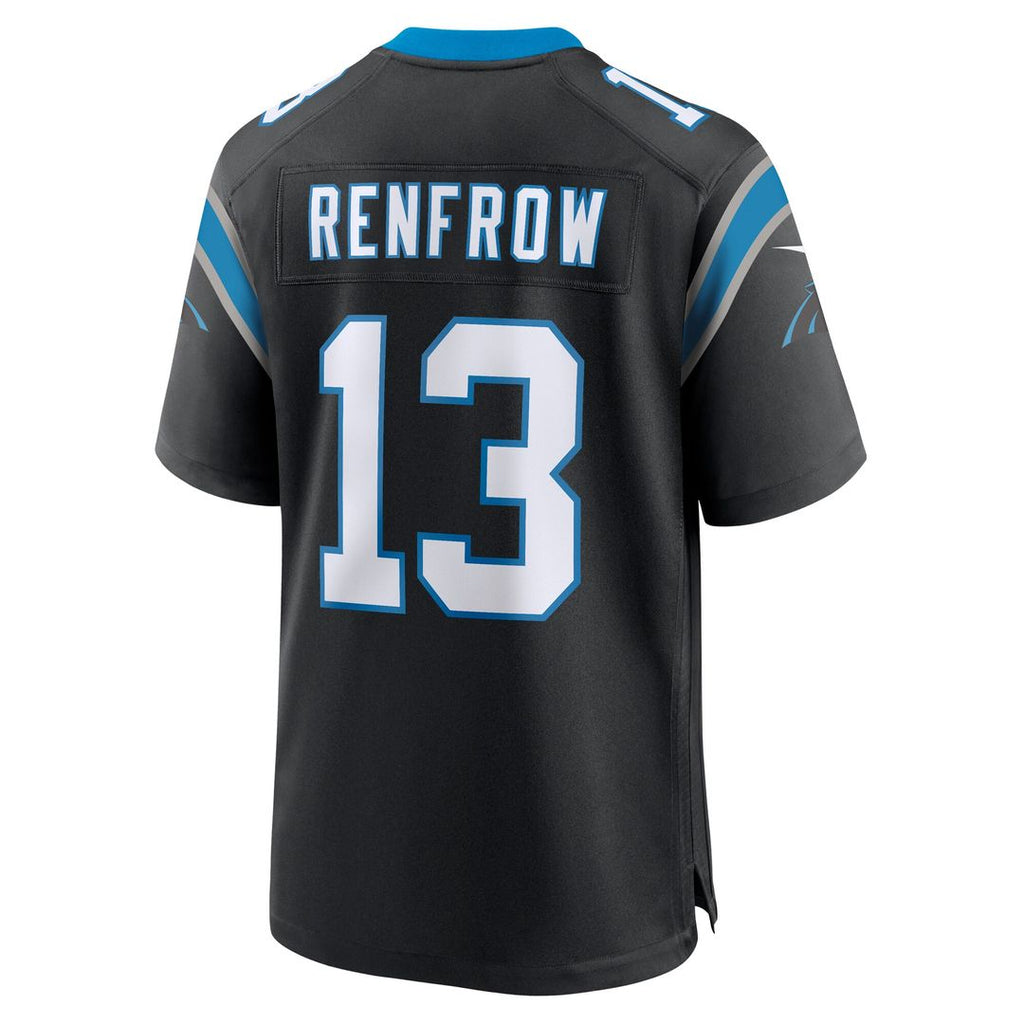 Hunter Renfrow Carolina Panthers Nike Team Game Jersey - Black