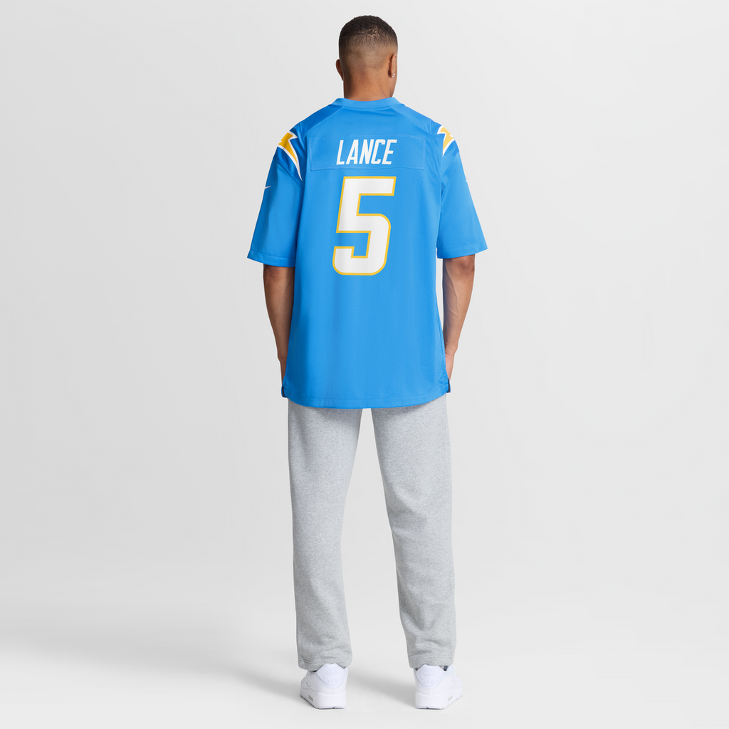Trey Lance Los Angeles Chargers Nike Team Game Official Jersey -  Powder Blue