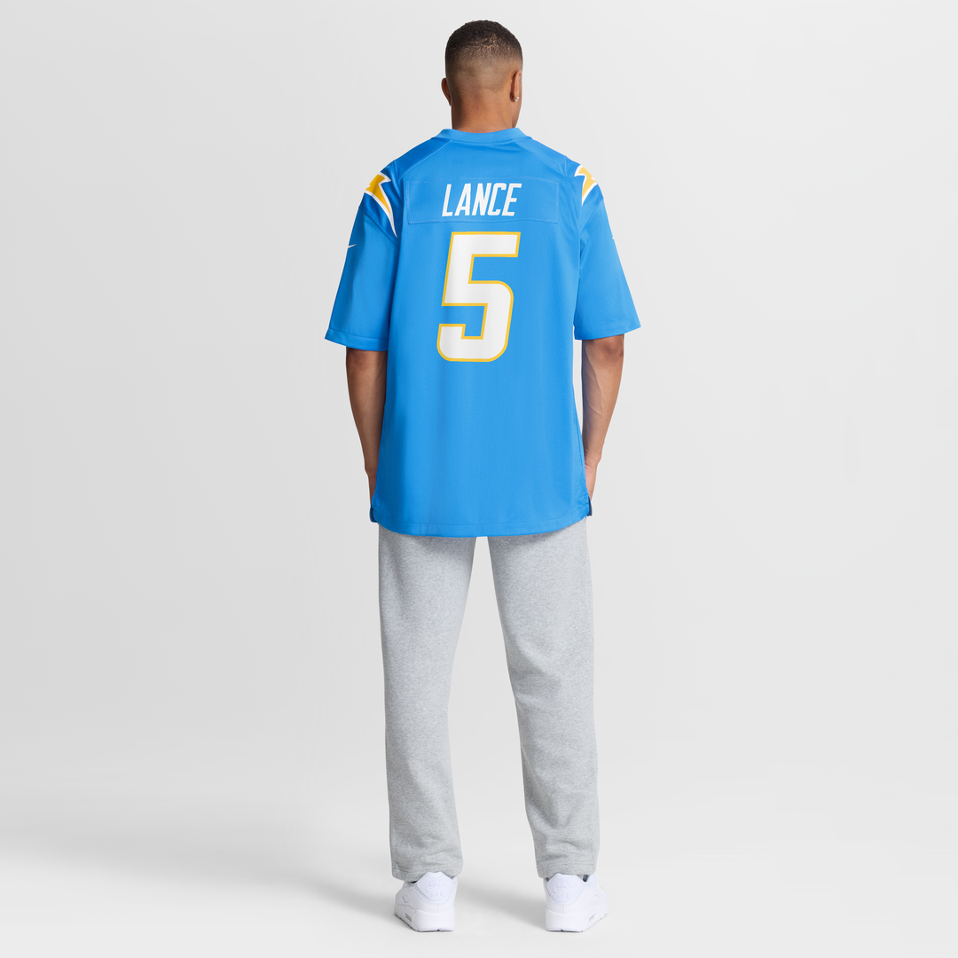 Trey Lance Los Angeles Chargers Nike Team Game Official Jersey -  Powder Blue
