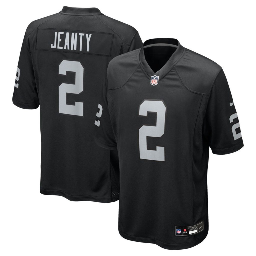 Ashton Jeanty Las Vegas Raiders Nike Team Game Official Jersey - Black