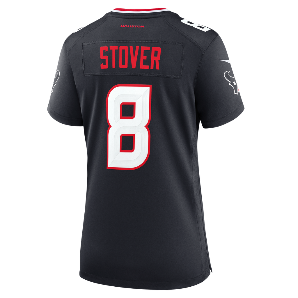 Cade Stover Houston Texans Nike Women's Team Game Jersey - Navy