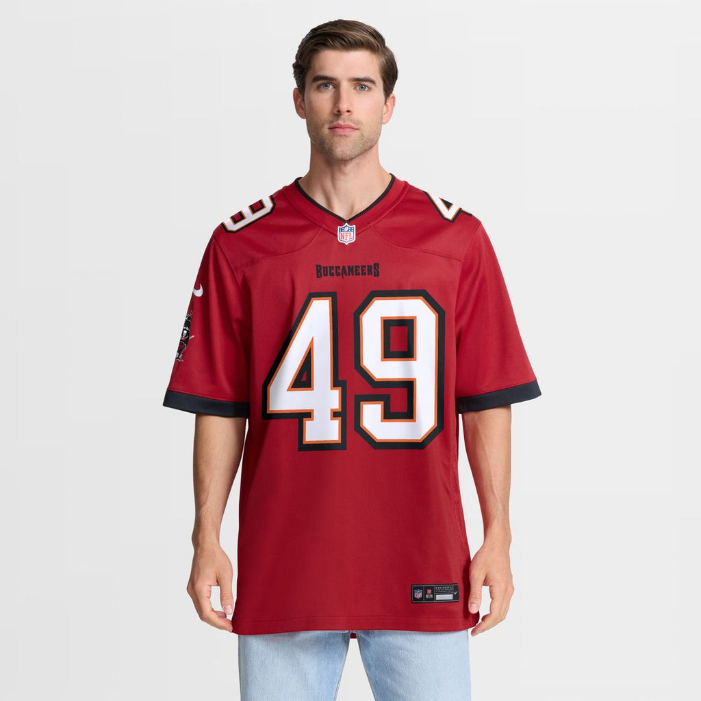 Owen Wright Tampa Bay Buccaneers Nike Team Game Jersey - Red