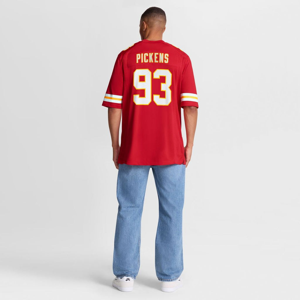 Zacch Pickens Kansas City Chiefs Nike Team Game Official Jersey -  Red