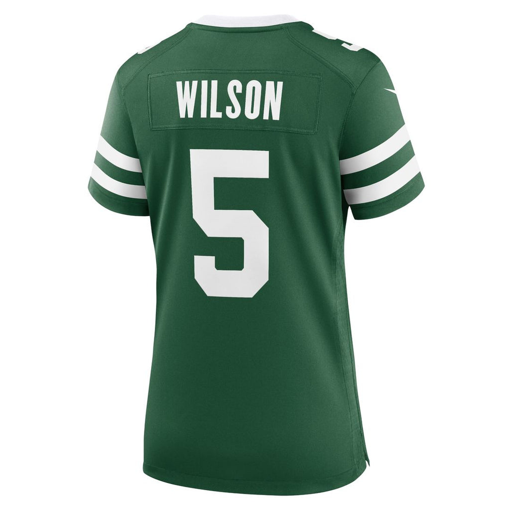 Garrett Wilson New York Jets Nike Women's Game Official Jersey - Legacy Green