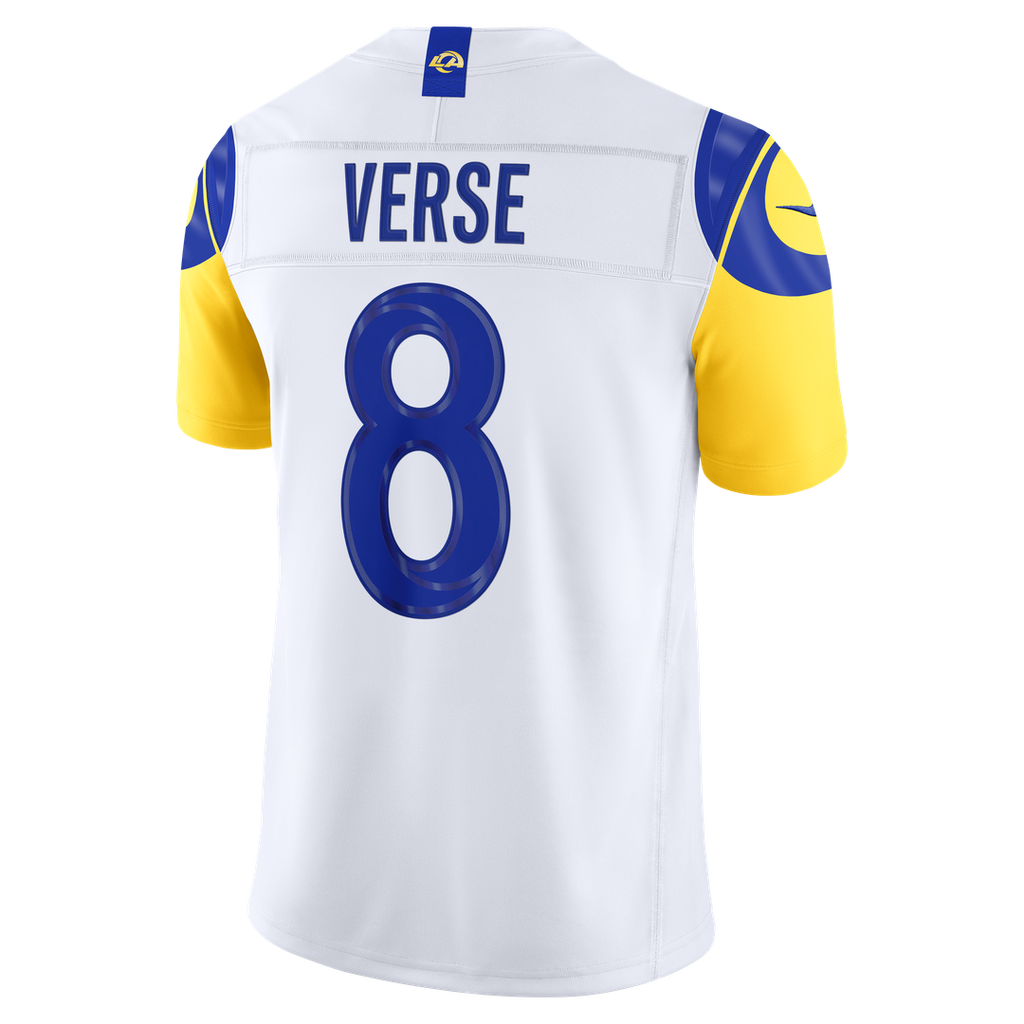 Jared Verse Los Angeles Rams Nike Vapor F.U.S.E. Stitched Limited Official Jersey - White