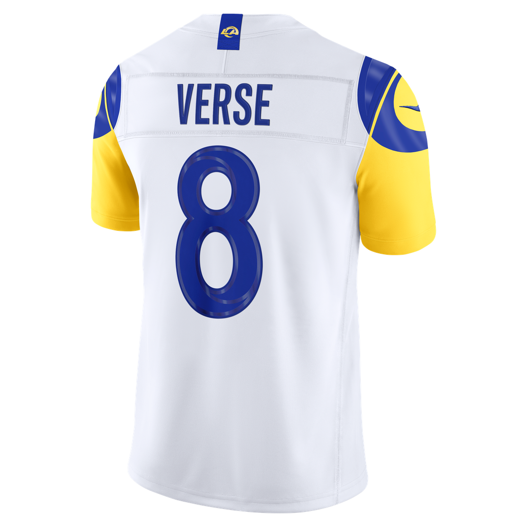 Jared Verse Los Angeles Rams Nike Vapor F.U.S.E. Stitched Limited Official Jersey - White