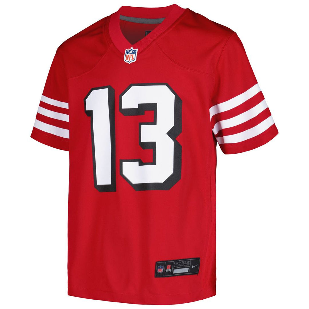 Brock Purdy San Francisco 49ers Nike Youth Game Official Jersey - Scarlet