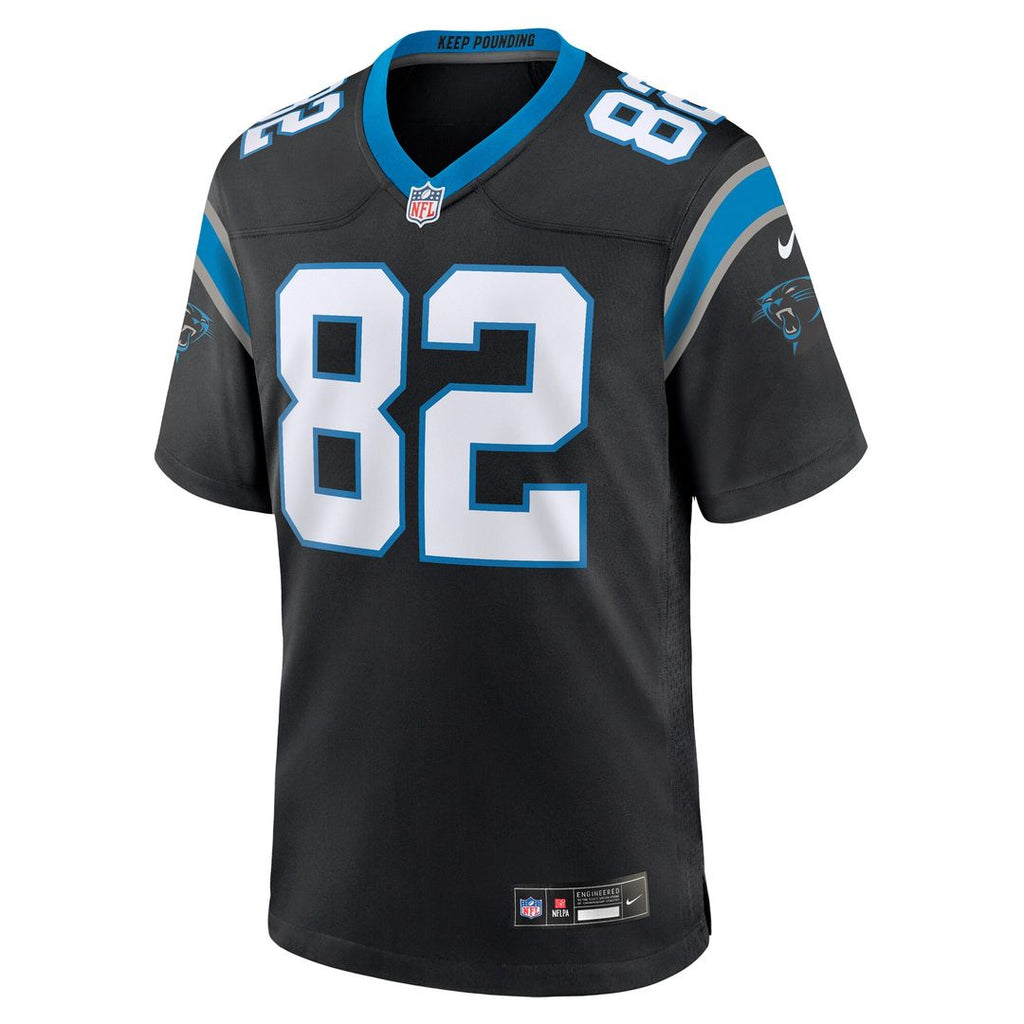 Tommy Tremble Carolina Panthers Nike Team Game Official Jersey - Black
