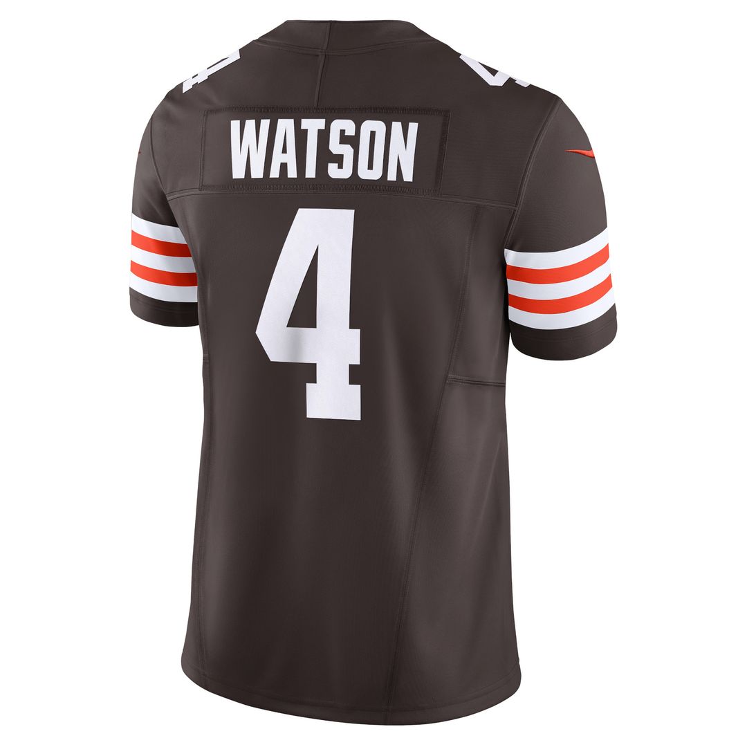 Deshaun Watson Cleveland Browns Nike Vapor F.U.S.E. Limited Official Jersey - Brown
