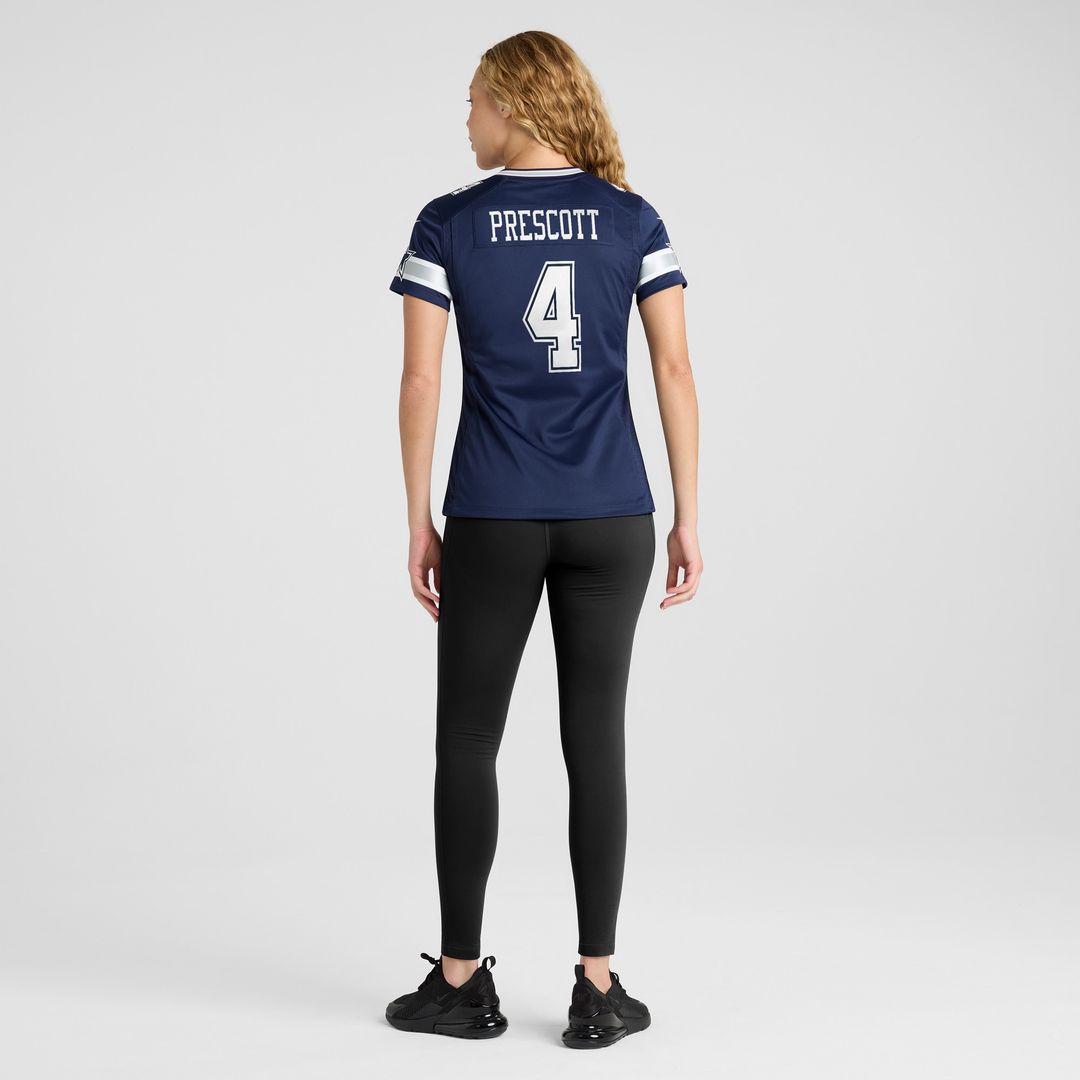 Dak Prescott Dallas Cowboys Nike Women's Alternate Game Official Jersey - White