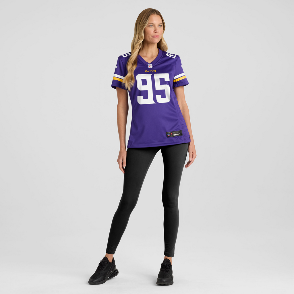 Caleb Banks Minnesota Vikings Nike Women's Team Game Official Jersey -  Purple