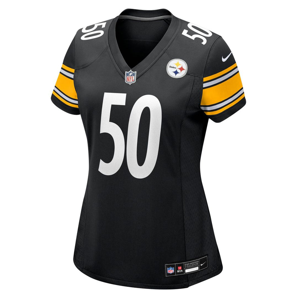 Malik Harrison Pittsburgh Steelers Nike Women's Team Game Jersey - Black