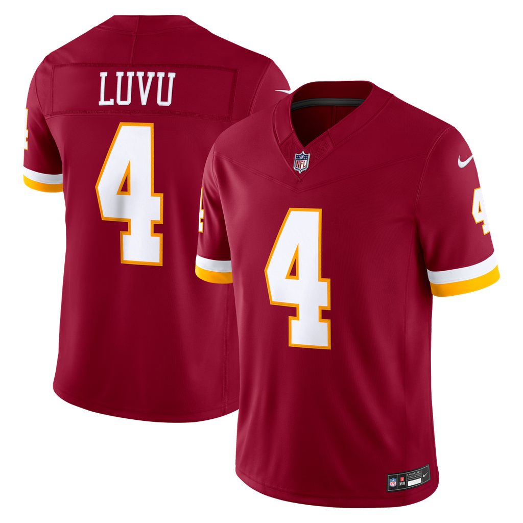 Frankie Luvu Washington Commanders Nike Vapor F.U.S.E. Stitched Limited Official Jersey - Burgundy
