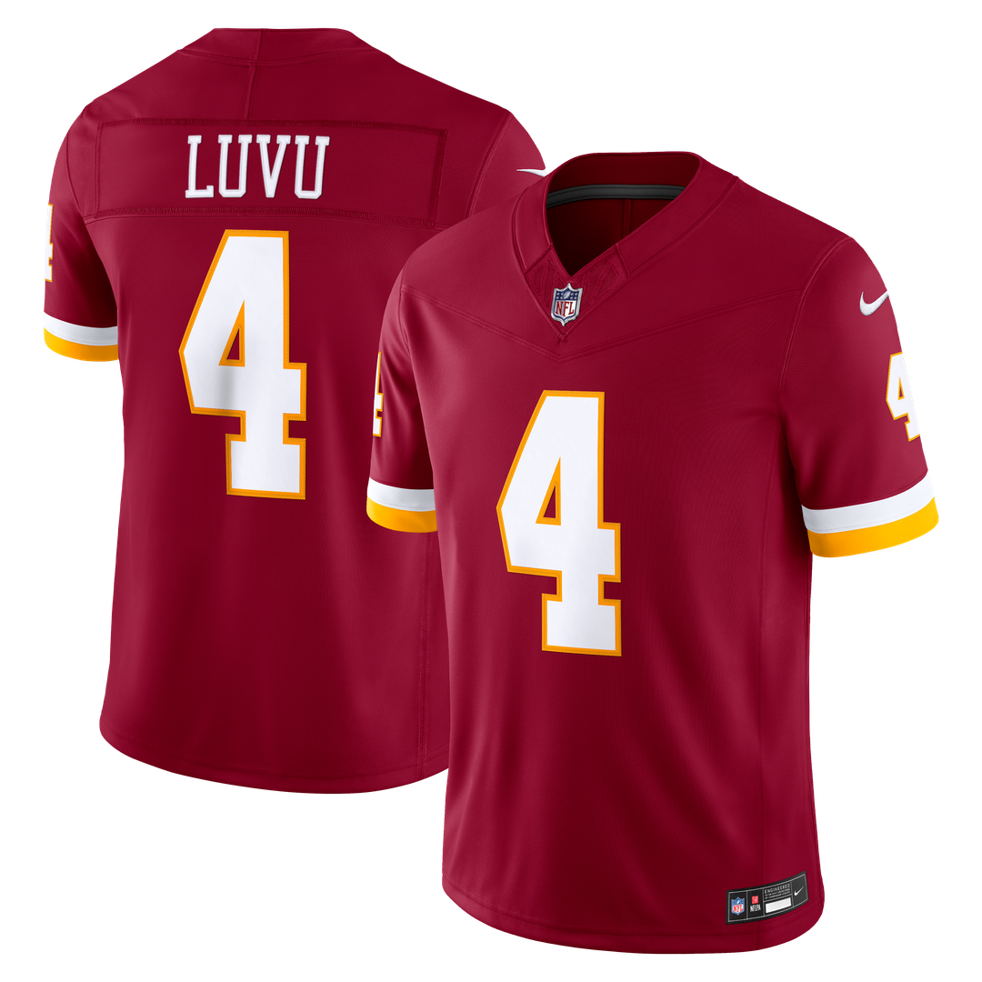 Frankie Luvu Washington Commanders Nike Vapor F.U.S.E. Stitched Limited Jersey - White