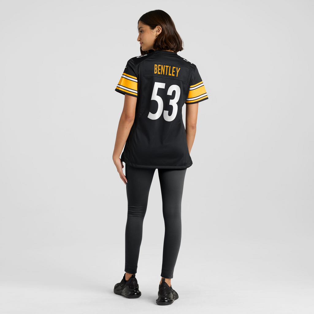 JaWhaun Bentley Pittsburgh Steelers Nike Women's Team Game Official Jersey -  Black