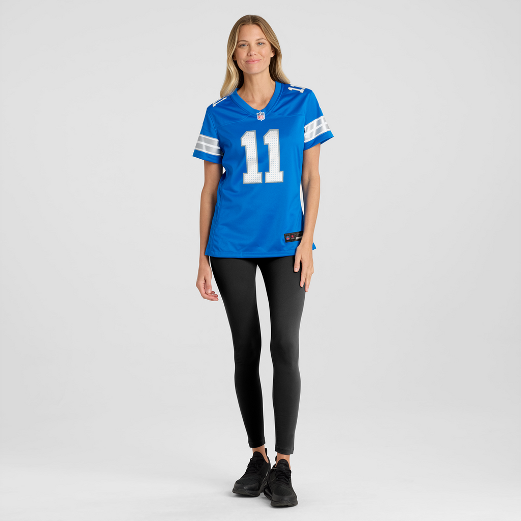 Damone Clark Detroit Lions Nike Women's Team Game Jersey - Blue