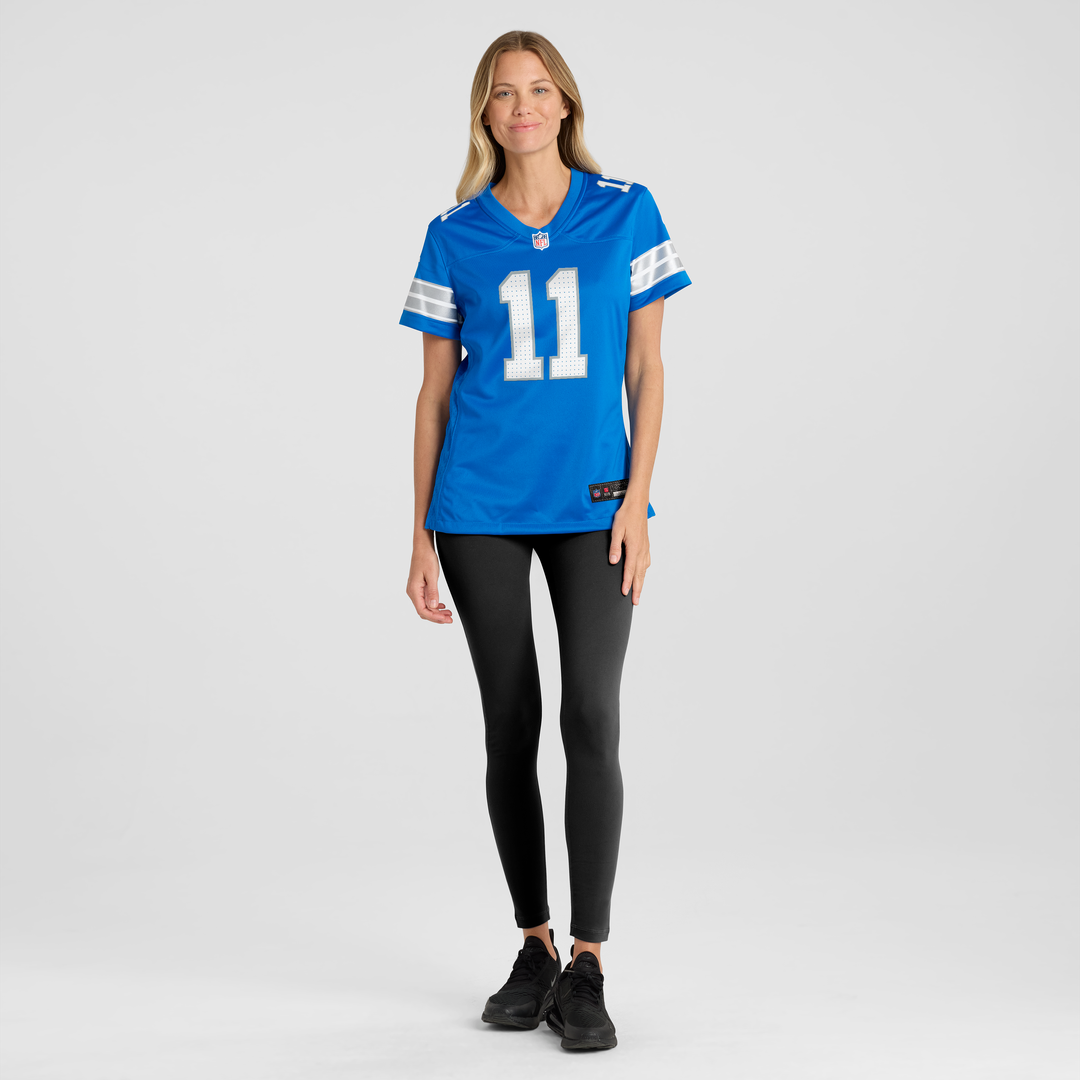 Damone Clark Detroit Lions Nike Women's Team Game Jersey - Blue