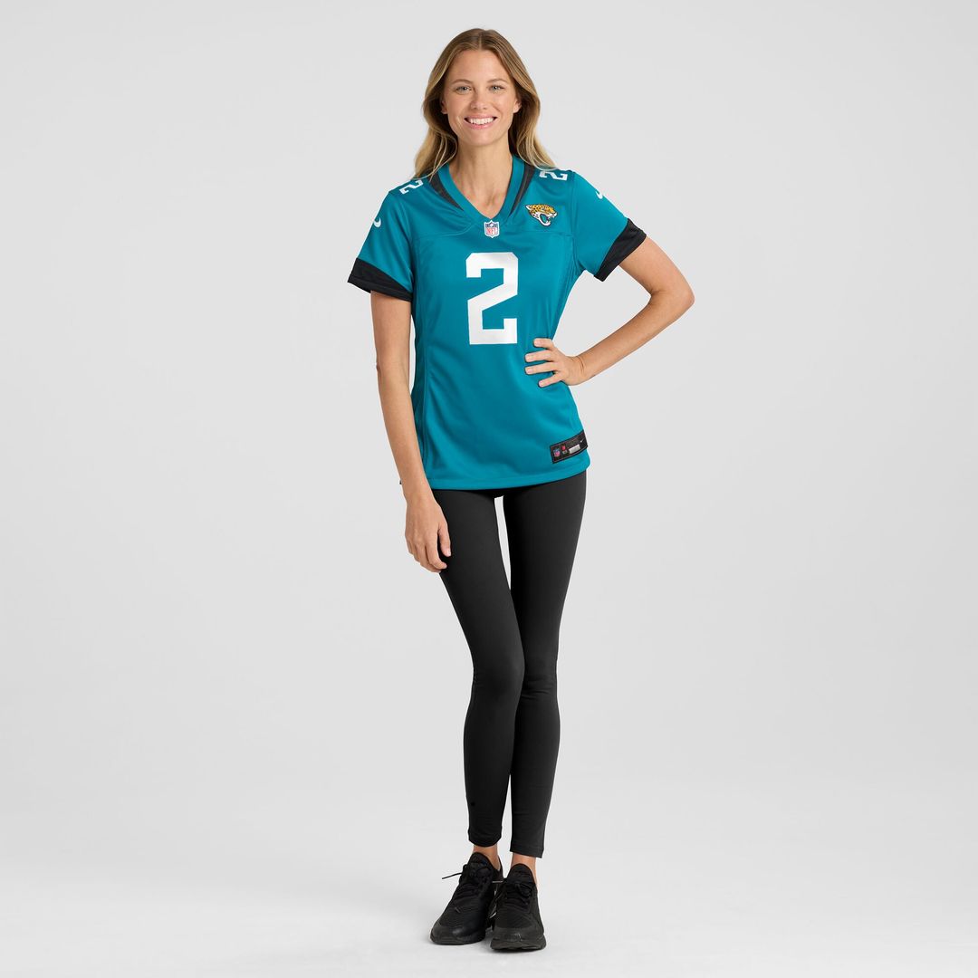 Jourdan Lewis Jacksonville Jaguars Nike Women's Team Game Official Jersey -  Teal