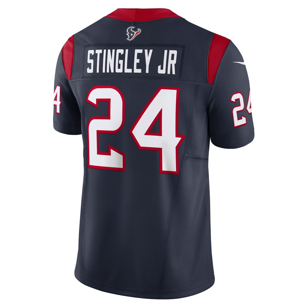 Derek Stingley Jr. Houston Texans Nike Vapor F.U.S.E. Limited Official Jersey - Navy