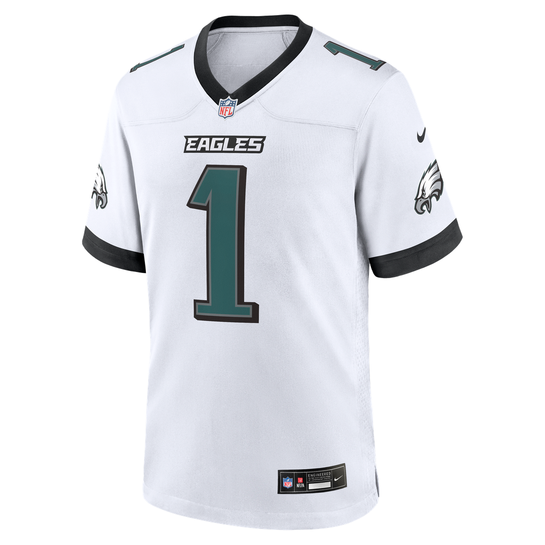 Jalen Hurts Philadelphia Eagles Nike Game Jersey - White