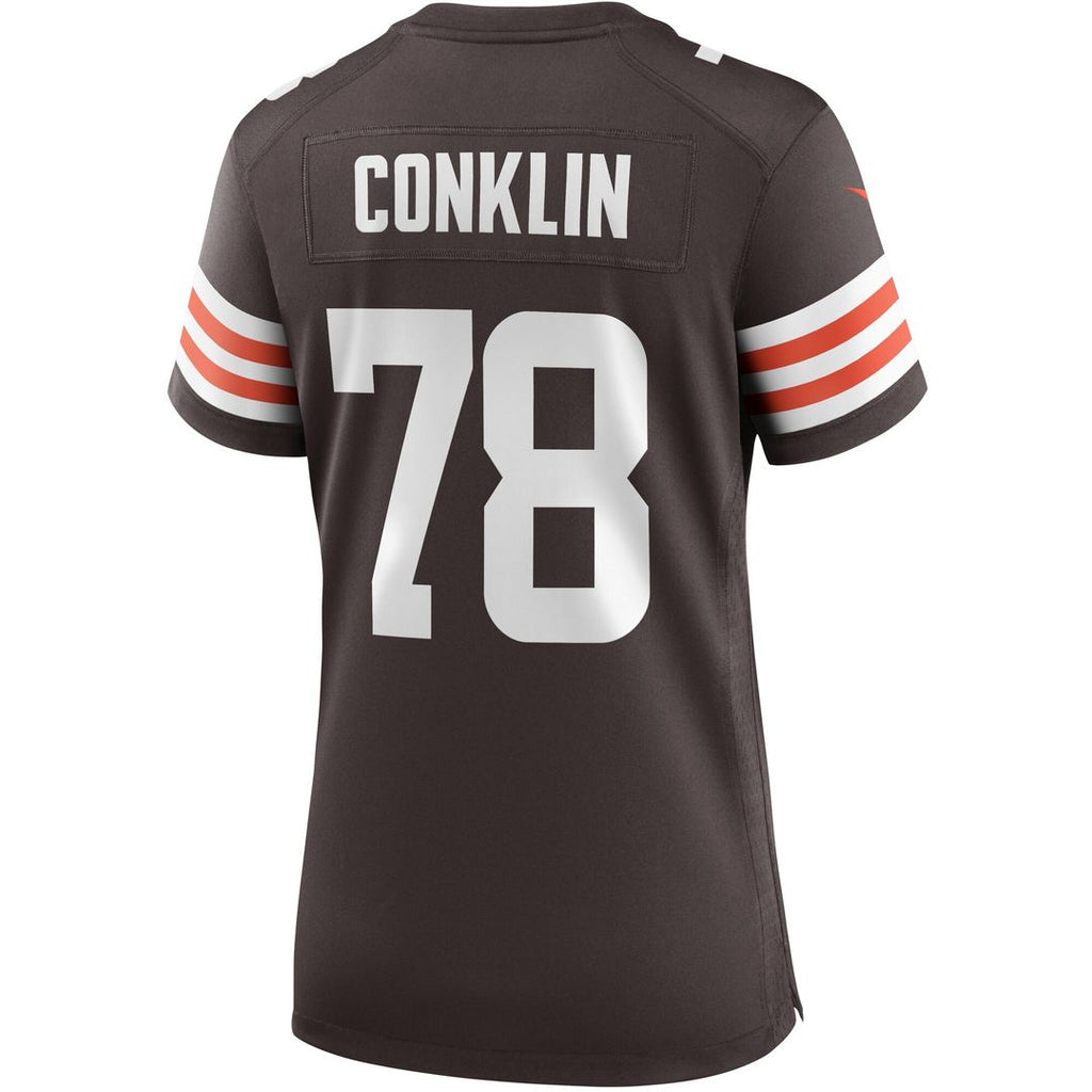Jack Conklin Cleveland Browns Nike Women's Player Game Official Jersey - Brown