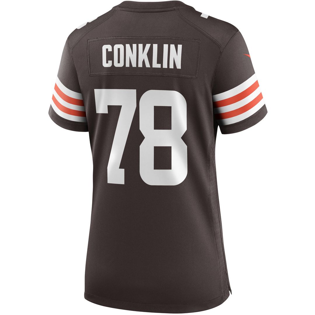 Jack Conklin Cleveland Browns Nike Women's Player Game Official Jersey - Brown