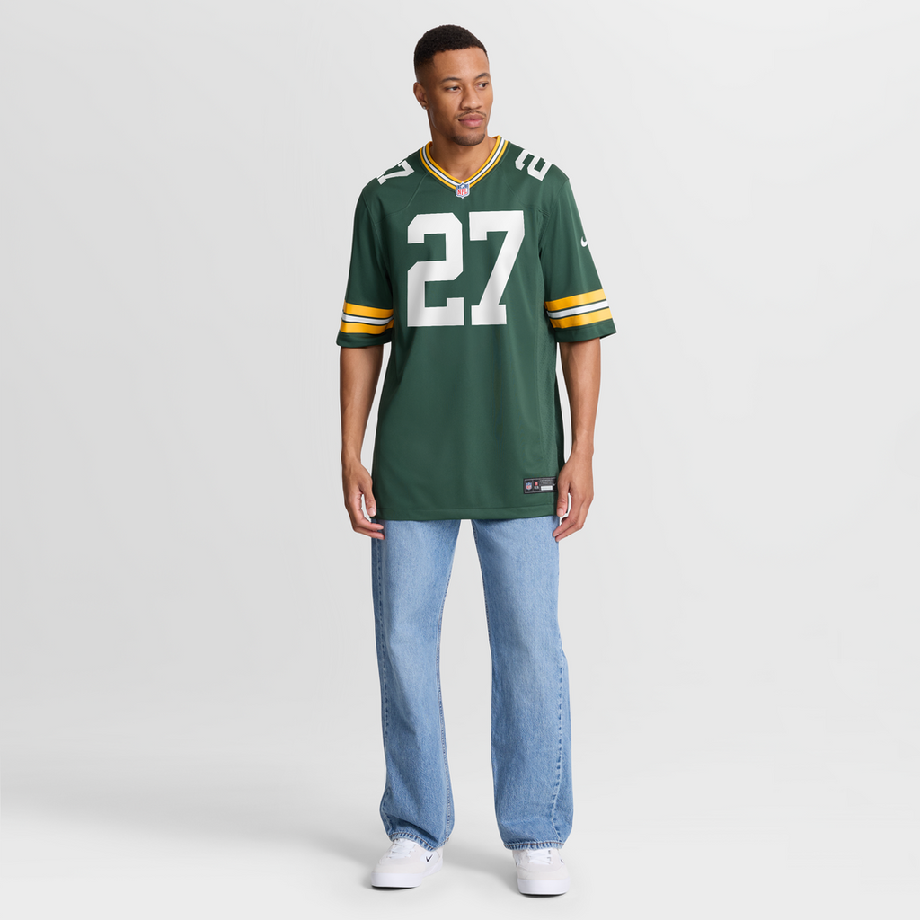 Kitan Oladapo Green Bay Packers Nike  Game Official Jersey -  Green