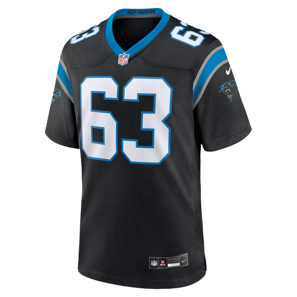 Rasheed Walker Carolina Panthers Nike Team Game Official Jersey -  Black