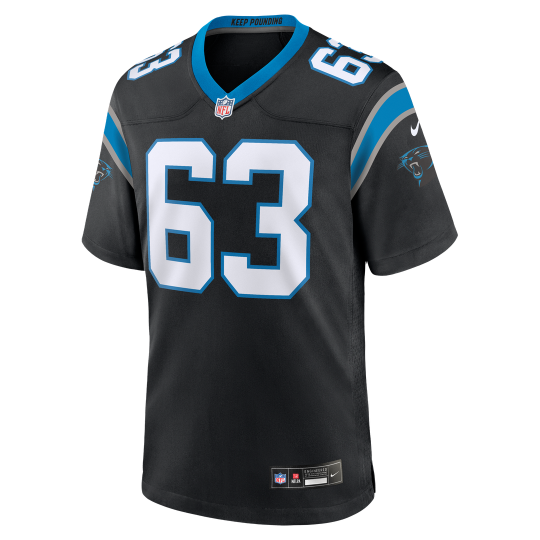 Rasheed Walker Carolina Panthers Nike Team Game Official Jersey -  Black
