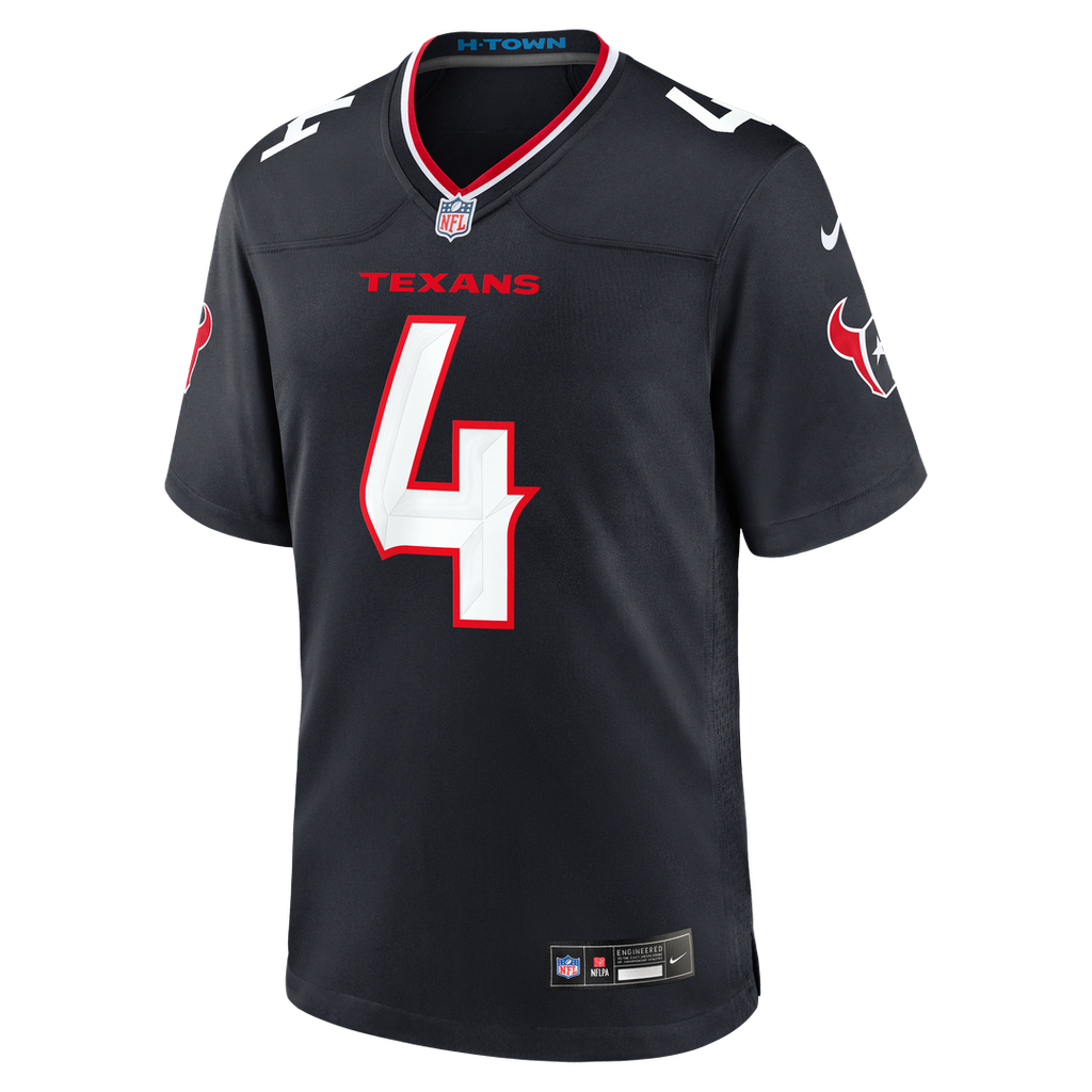 Kamari Lassiter Houston Texans Nike Team Game Official Jersey -  Navy