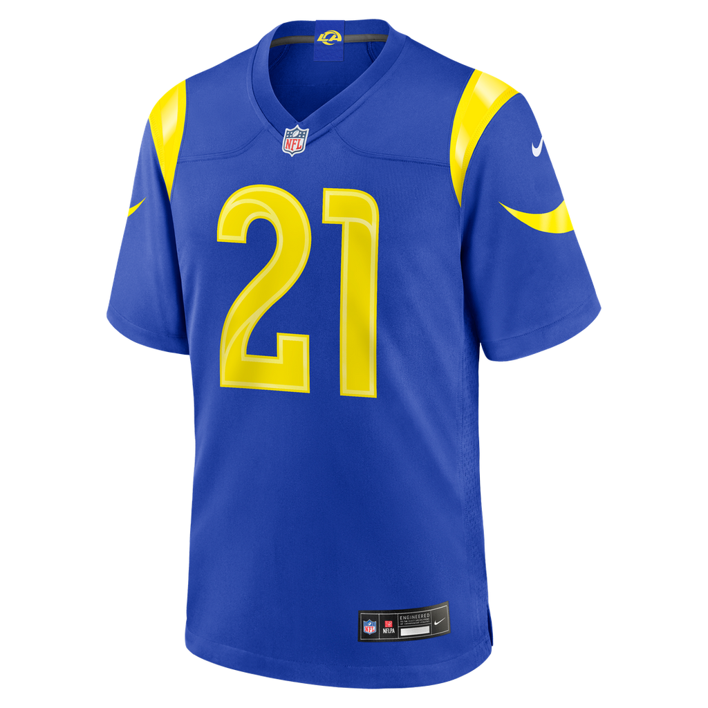 Cam Lampkin Los Angeles Rams Nike Team Game Official Jersey - Royal