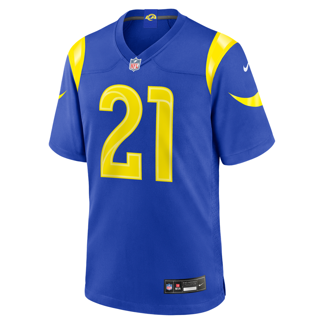 Cam Lampkin Los Angeles Rams Nike Team Game Official Jersey - Royal